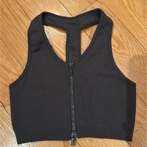 SET Active Zip up Seamless Bra